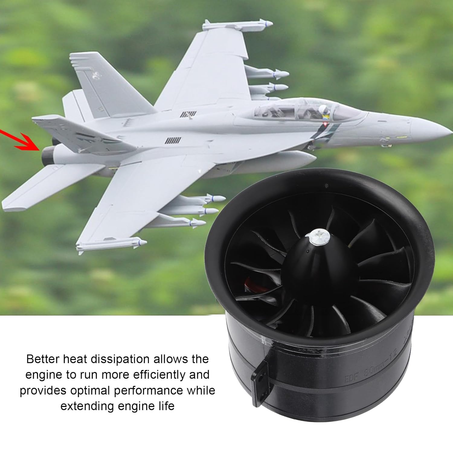Mini EDF Ducted Fan, RC Aircraft Jet Ducted Fan 80mm Jamaica Ubuy