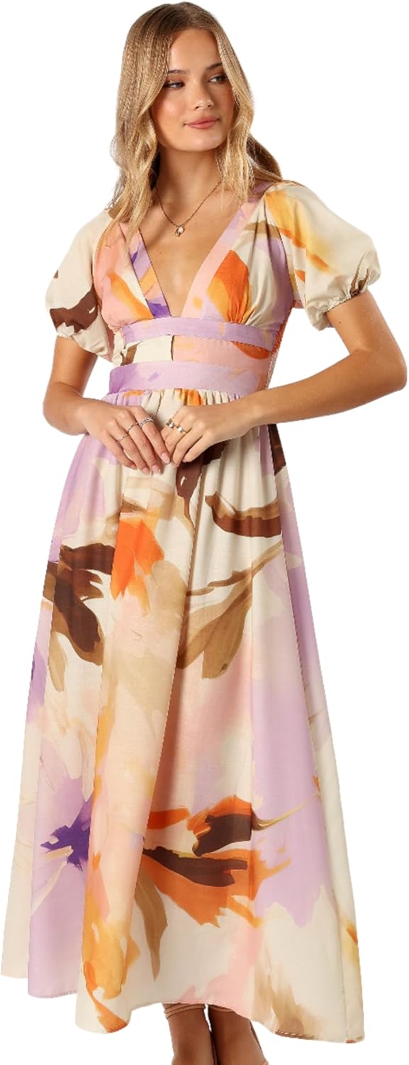 Petal & Pup Womens Christoff Maxi Dress