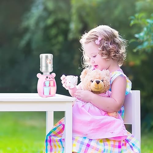 Miniatura 9 de Toddmomy Dispensador de agua para niños, mini máquina de agua de juguete para niños, dispensador de agua encantador para beber, máquina de agua de