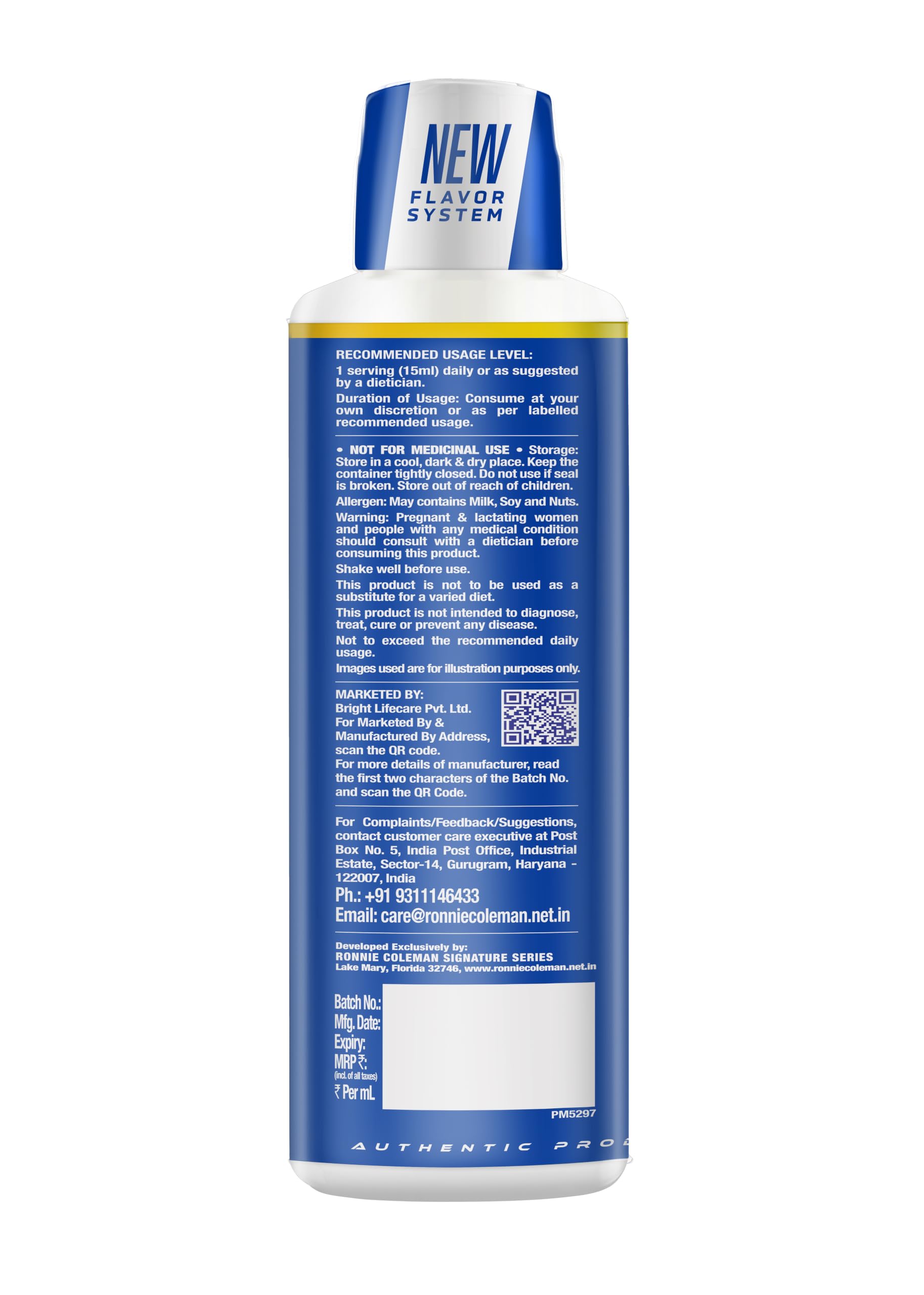 Ronnie Coleman Signature Series L-Carnitine XS 3000mg, 465ml — Amazon image 8
