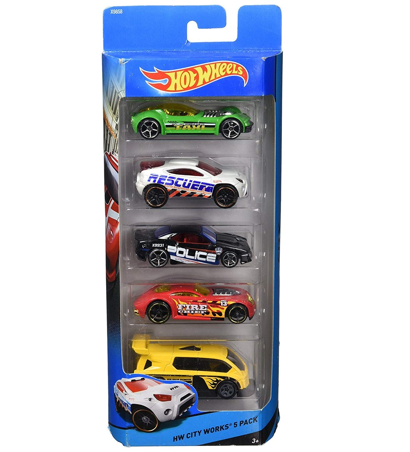 Buy Hot Wheels, Pack Of 5 Assorted Colors Online at desertcartSweden