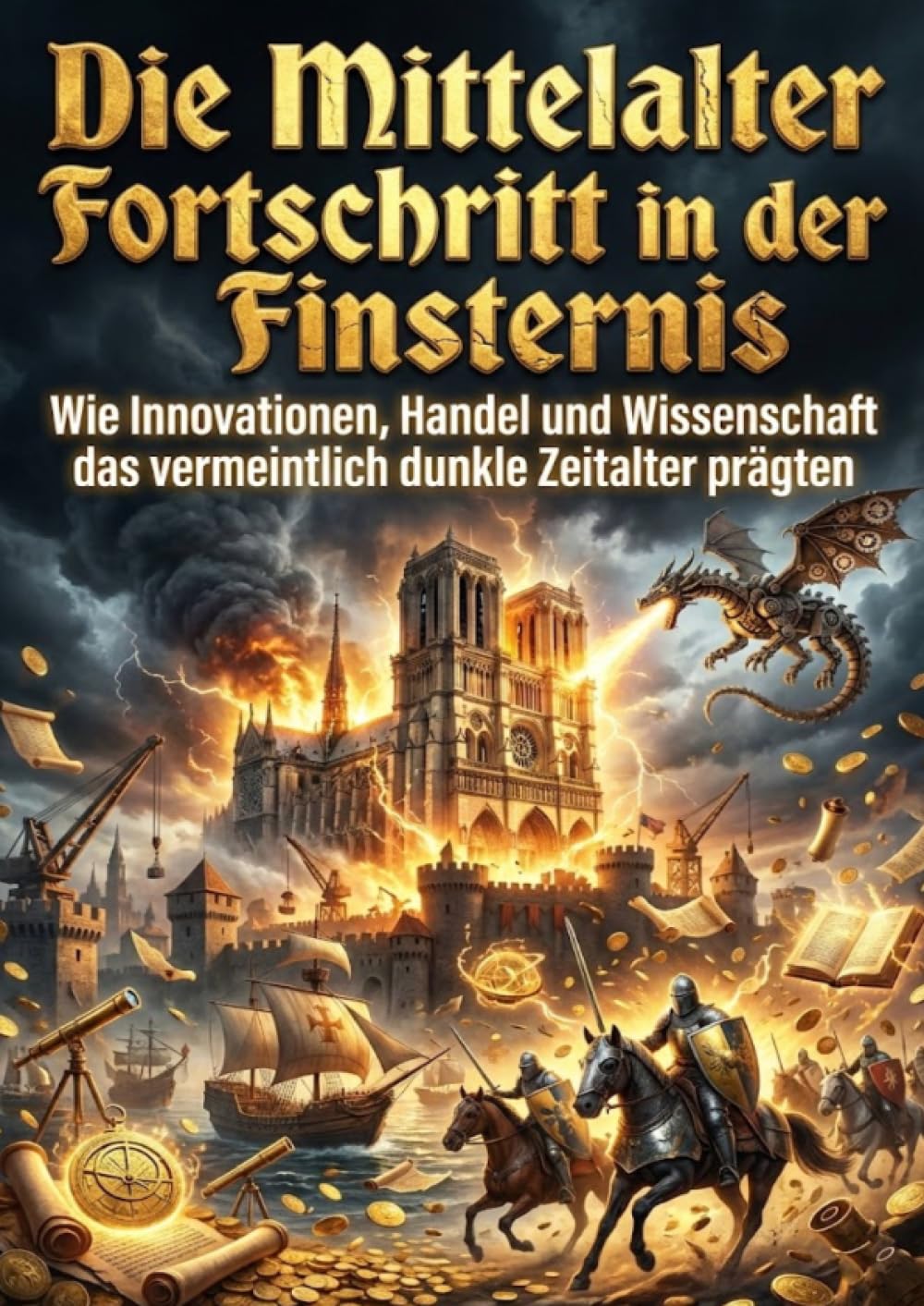 Die Mittelalter: Fortschritt in der Finsternis: Wie Innovationen, Handel und Wissenschaft das vermeintlich dunkle Zeitalter prägten