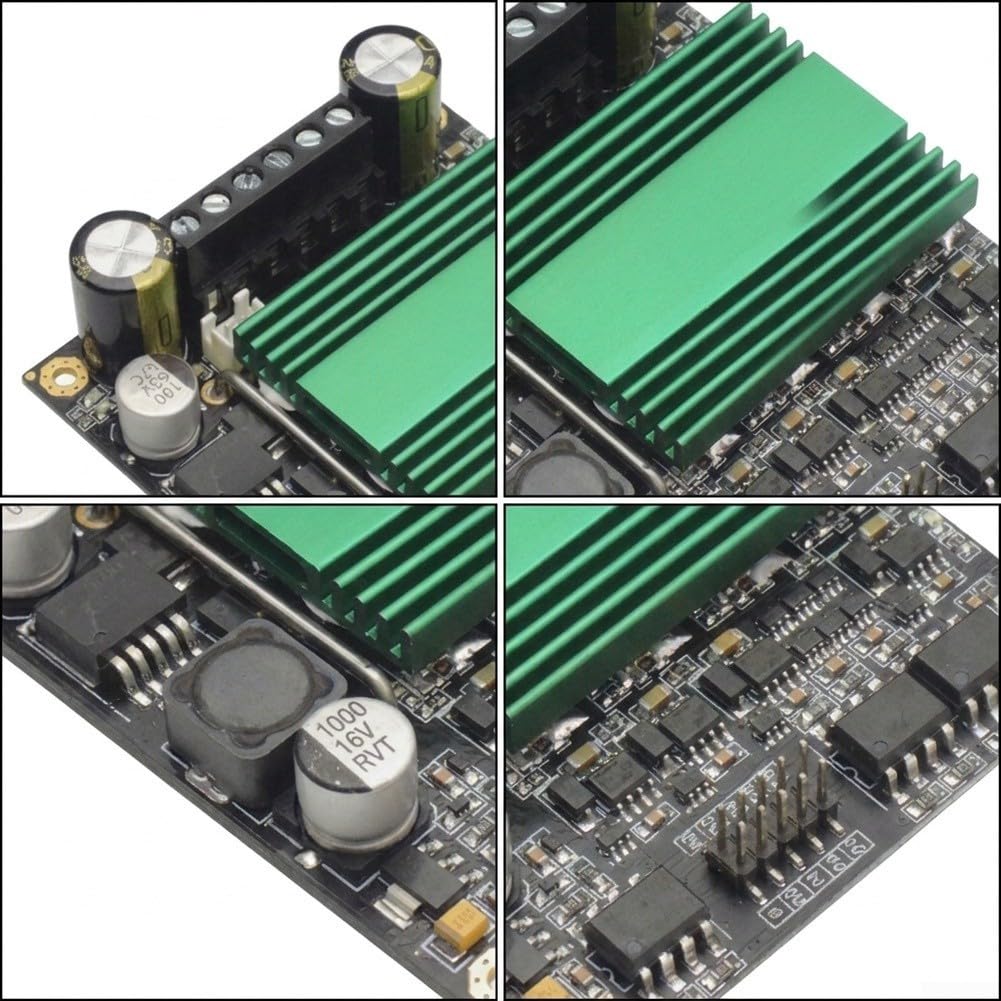 100A DC Motor Driver Module Dual Channel H-Bridge 12V-48V
