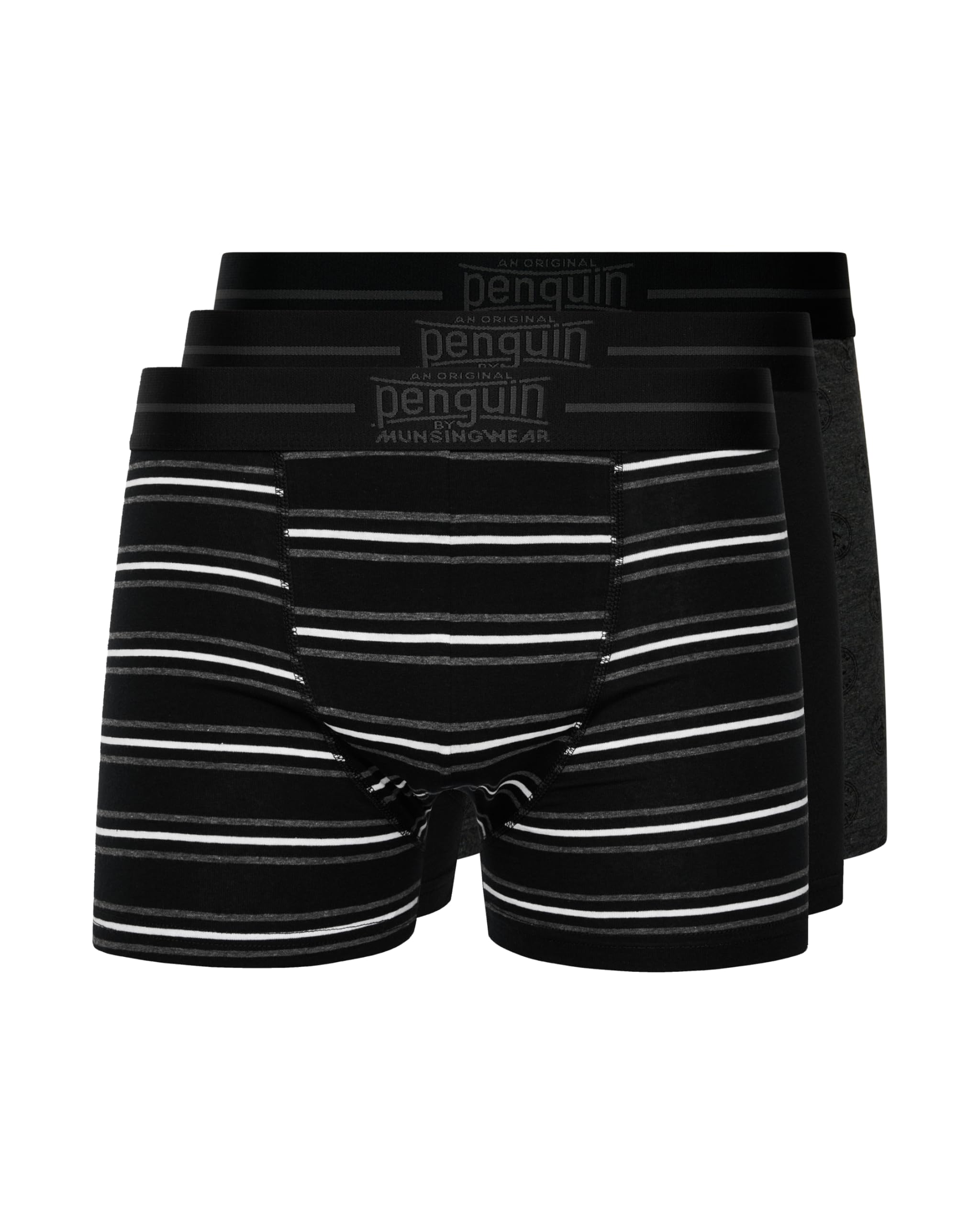 Original Penguin Mens 3 Pack Boxer Shorts Underwear Underpants Trunks Multipack Boxers(M/3pack-MUXPE1435)
