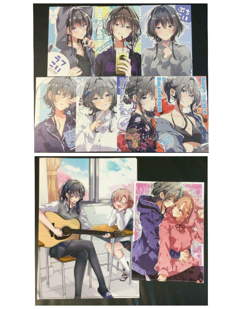 ささやくように恋を唄う・リーフレット10枚・クリアファイル2枚セット  