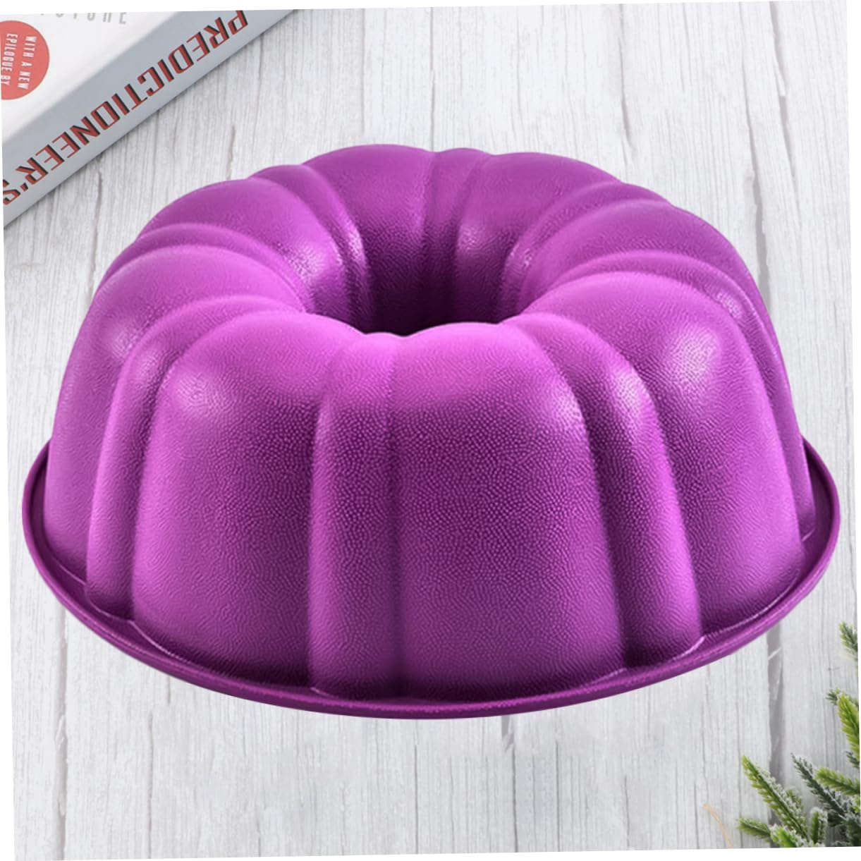 Cabilock 3piezas Molde De Silicona Para Pasteles Redondos De Antiadherente Para Tartas y Postres De Calabaza Color Aleatorio Para Hornear y Repostería