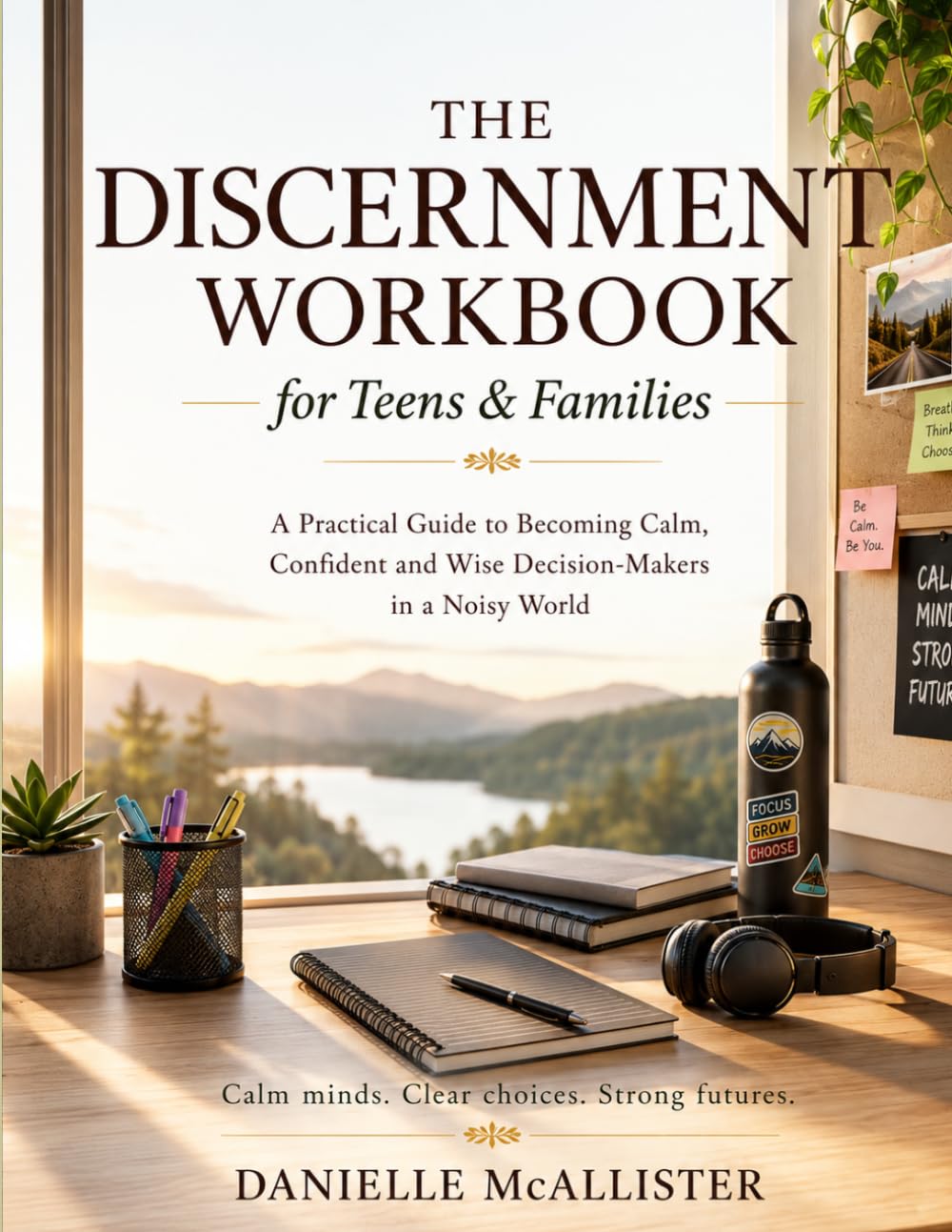 The Discernment Workbook for Teens & Families: A Practical Guide to Becoming Calm, Confident and Wise Decision-Makers in a Noisy World