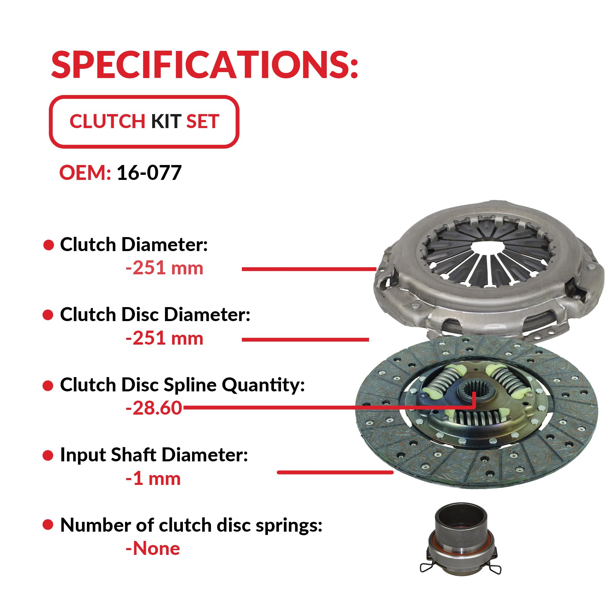 ClutchMaxPRO Stage 2 Clutch Kit For Toyota FJ Cruiser, Tacoma, Tundra 4.0L 1GRFE (2005-2015) - Performance HD Kit