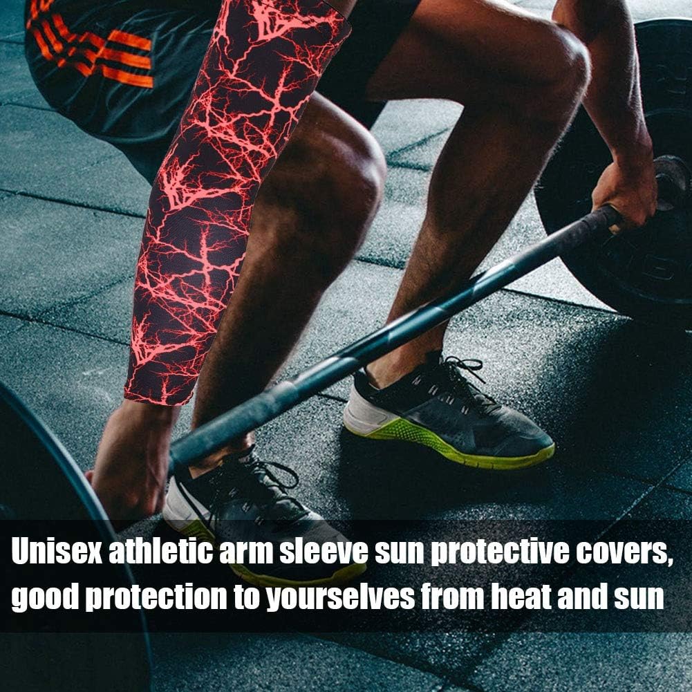 Alomejor Manicotti Sportivi Protezione per Manica da Braccio Traspirante da Basket Fascia da Sole Protettiva Elastico per Esterna