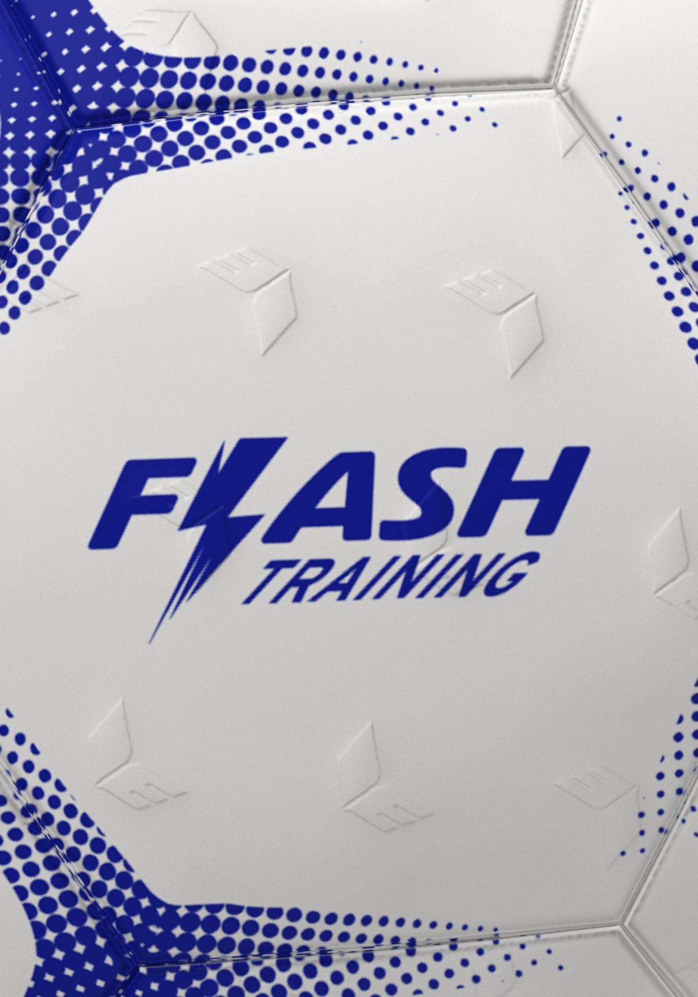 Erima FLASH Training Pallone da Pallamano (7202504), bianco/blu, 2
