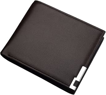 YDJFCCTD Men's Bifold Wallet - Slim Leather Billfold With 8 Card Slots, 2 ID Windows & Masonic Design - View #5