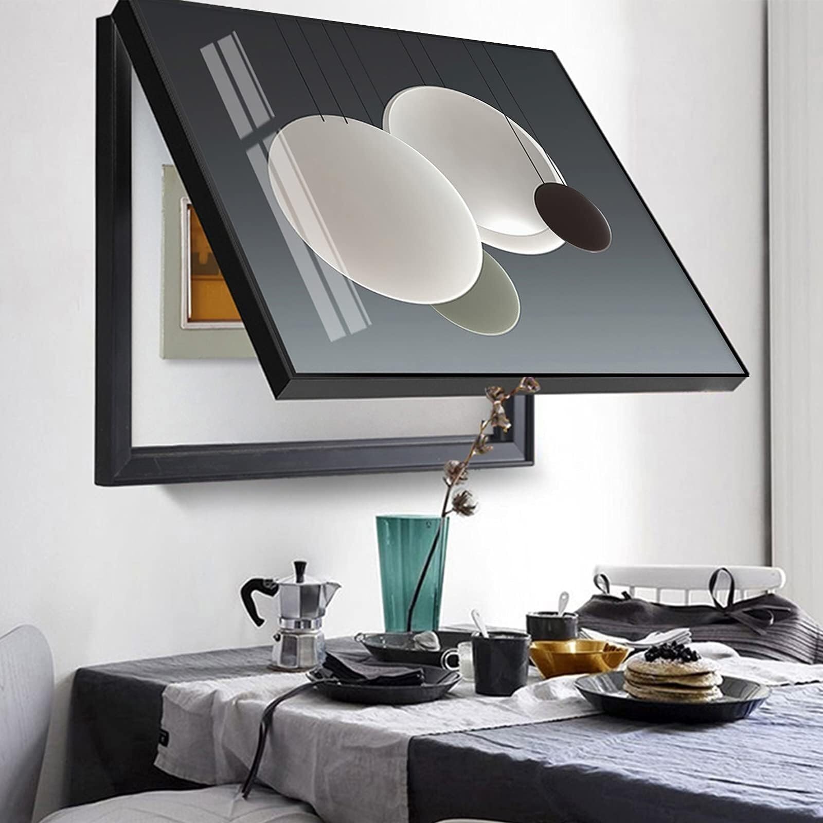 Amazon.co.jp:  装飾額縁電気メーターボックスカバー、電気パネル装飾カバー、配電ボックス隠し絵画、寝室リビングルーム壁装飾壁画(1,40*30cm) : ホーム＆キッチン 装飾額縁電気メーターボックスカバー、電気パネル装飾カバー、配電ボックス隠し絵画、寝室リビングルーム壁装飾壁画(5,80*60cm)