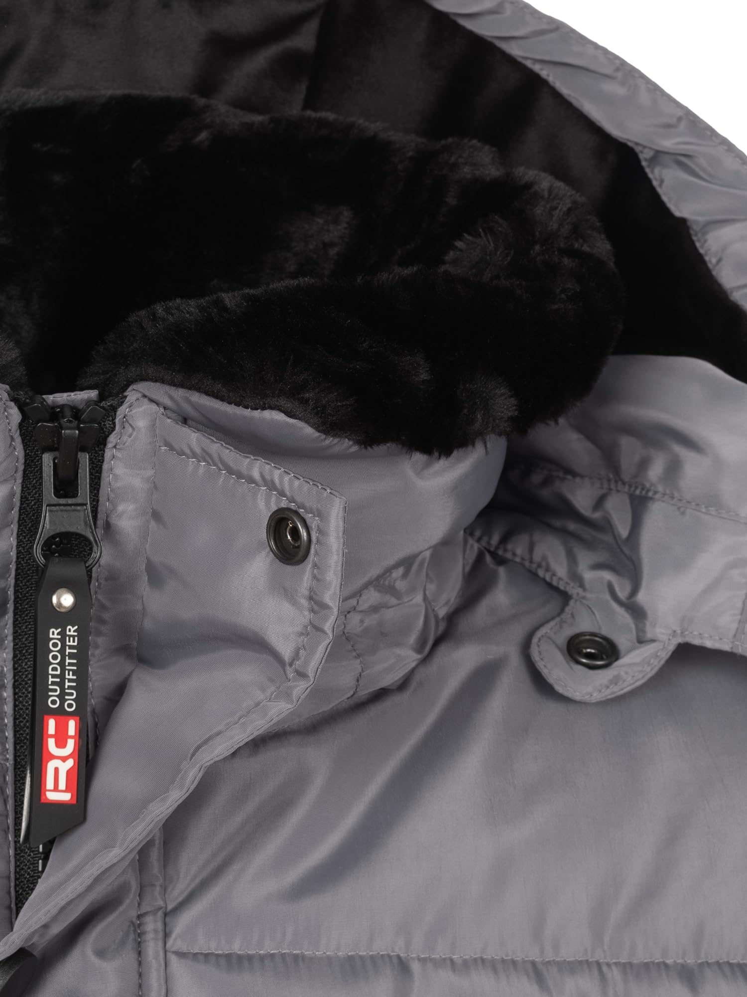 Rock Creek Winterjacke Herren mit Kapuze H-393