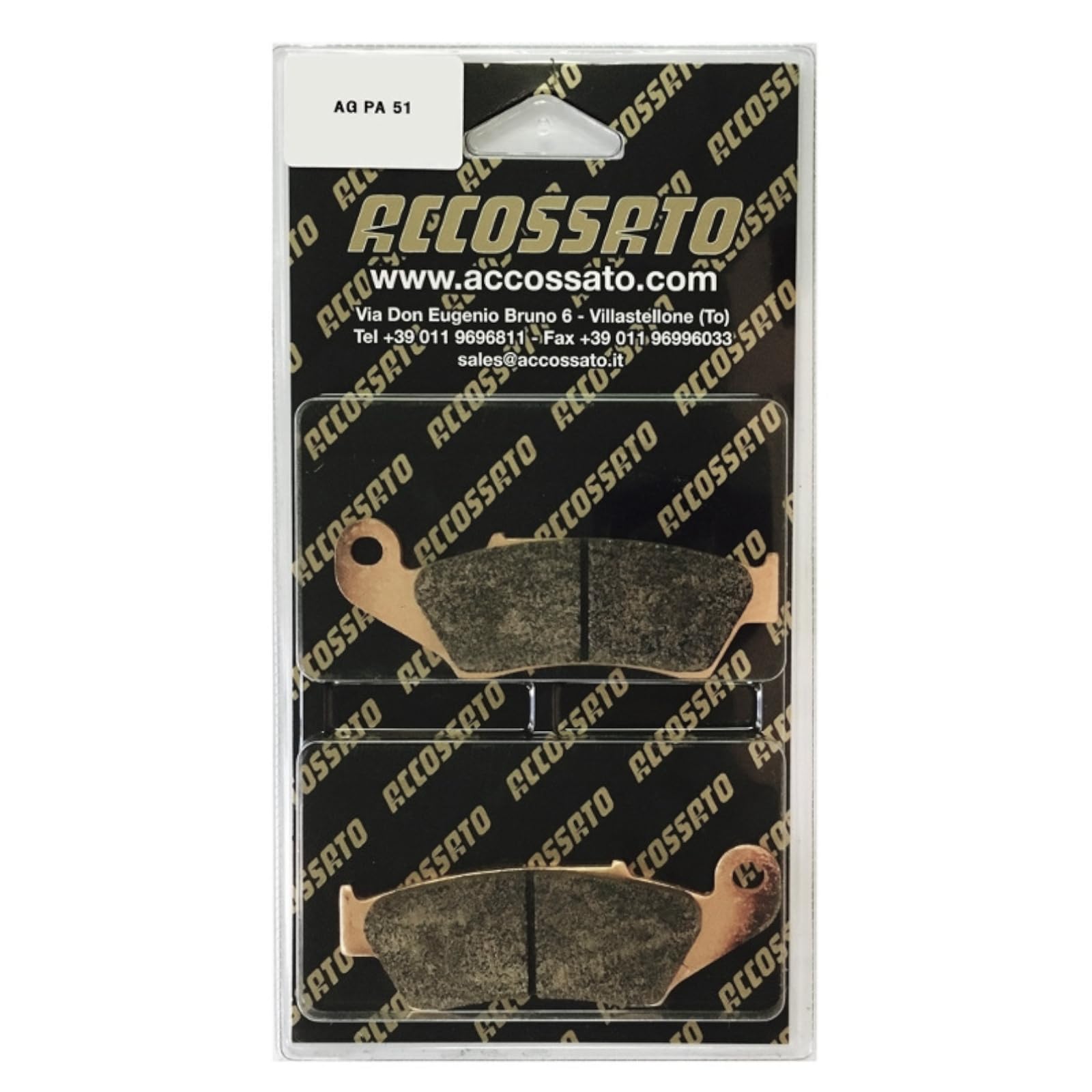 Pastiglie Freno Accossato Anteriori per BETA RR dal 2013 al 2019 (CC 300)