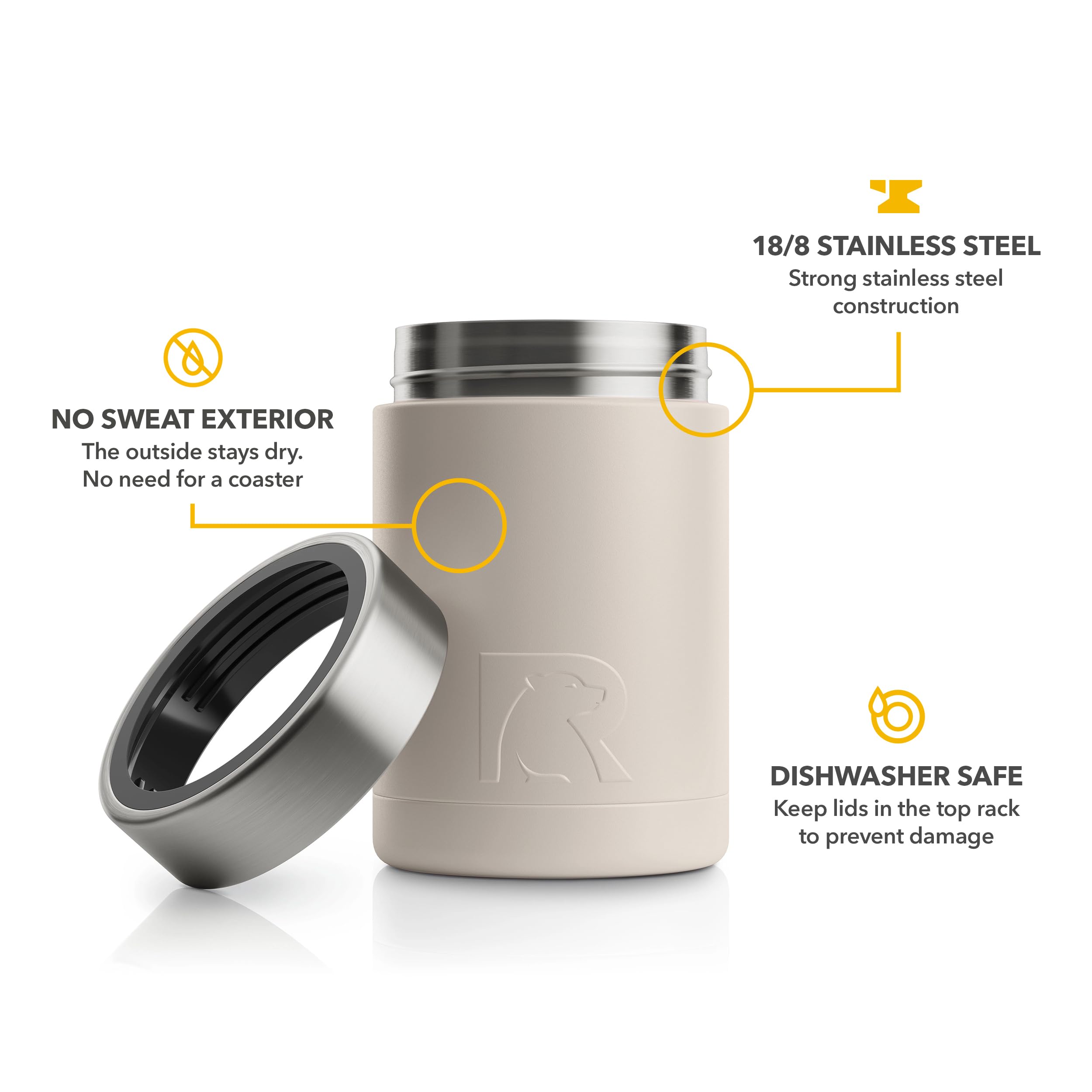 アールティック　RTIC CAN COOLER 12oz (350ml) 2個 Amazon.com: RTIC Can Cooler Insulated, Beer, Beverage, Soda