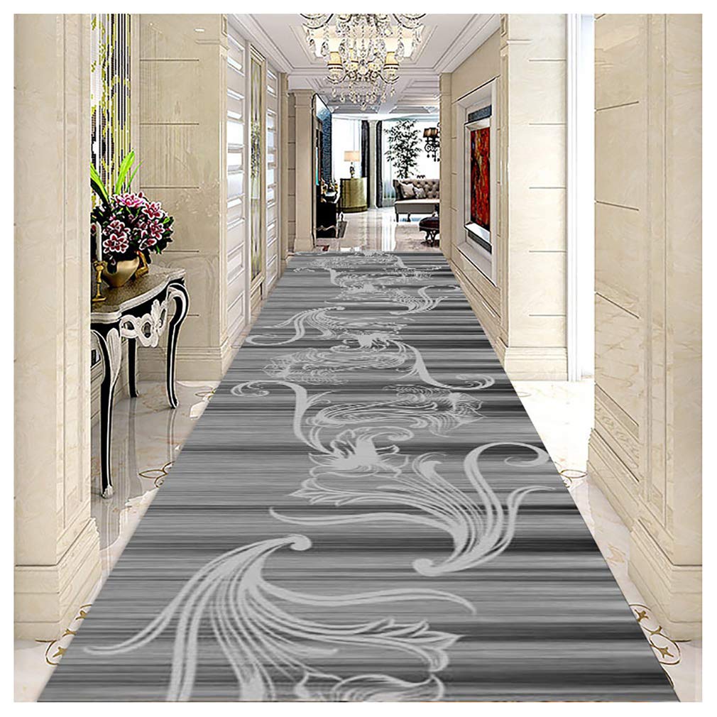 Tapis Couloir, Tapis Salon Sombre, Tapis Exterieur De Sol Antidérapants, Doux Et Lavables Longs Tapis De Sol, pour Cuisine, Hall, Sol Bureau