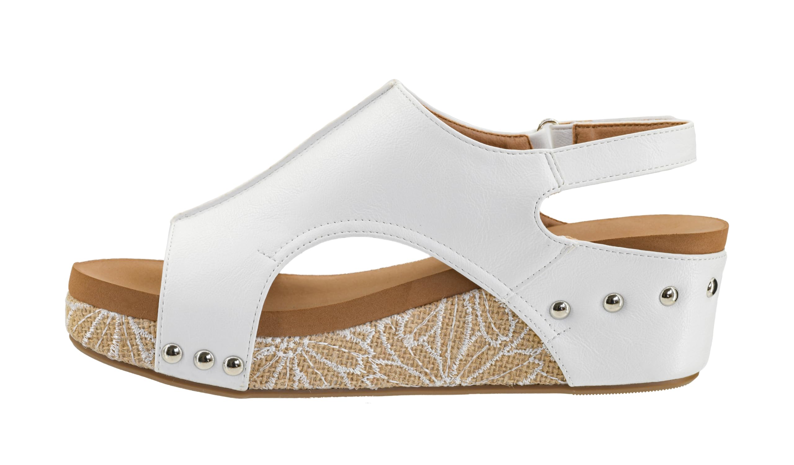 Corkys Footwear Volta Wedge - Chic Elegance Meets All-Year Comfort with a 2-Inch Cork Heel and Marshmallow Insole for Stylish Everyday Wear and