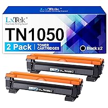 LxTek TN1050 Compatibili per Brother TN-1050 TN 1050 Cartucce Toner per Brother DCP-1612W HL-1210W HL-1212W HL-1110 HL-1112 DCP-1510 DCP-1512 DCP-1610W MFC-1810 MFC-1910W (Nero, 2-Pack)