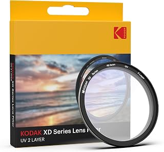 Kodak 40.5mm UV XD Camera Lens Filter Compitable for Sony Camera Filter|2 Layer Anti-Reflective Coating for DSLR Camera Le... Price In India