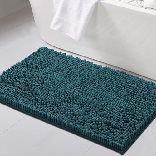 Miniatura 23 de H.VERSAILTEX Alfombras de Baño Tapete de Baño Alfombras de Baño Tapetes de Baño para Baño Antideslizante Extra Grueso Rebotante Suave Chenille