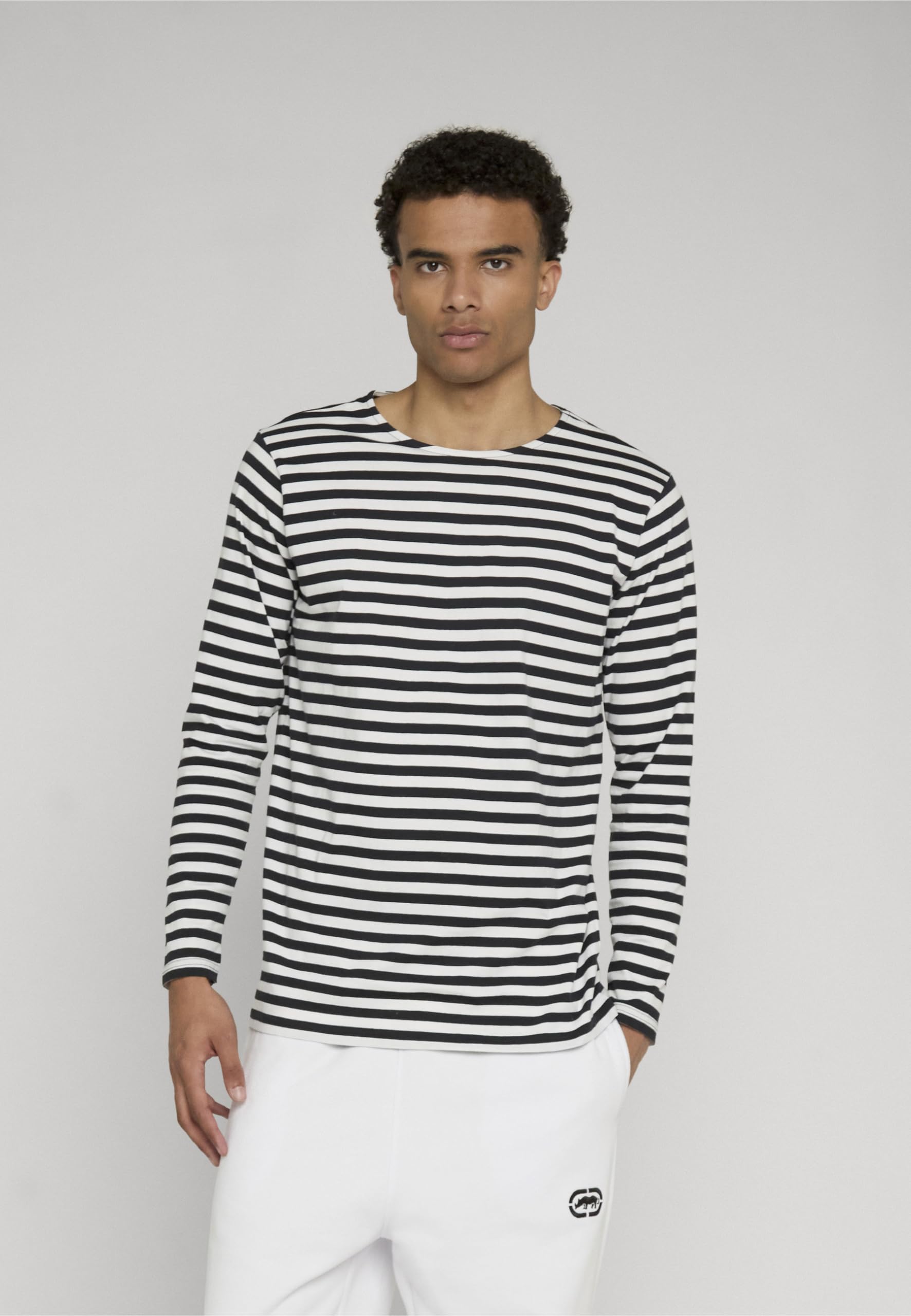 Urban Classics Koszulka Mężczyźni Regular Stripe Ls