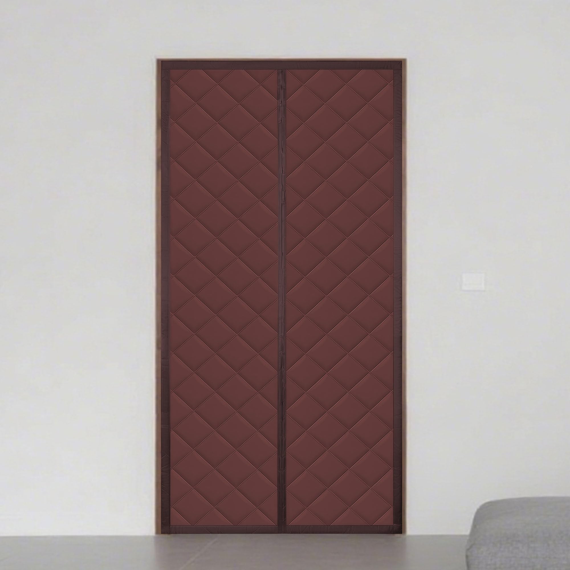Isolation rideau porte magnetique 140x260 cm pour le salon ou la cuisine