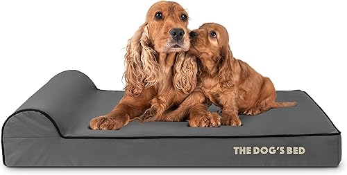 Miniatura 56 de Cama ortopédica para perro de la marca The Dog's Bed, espuma viscoelástica premium S-XXXL, impermeable, alivio del dolor de perro para la artritis,