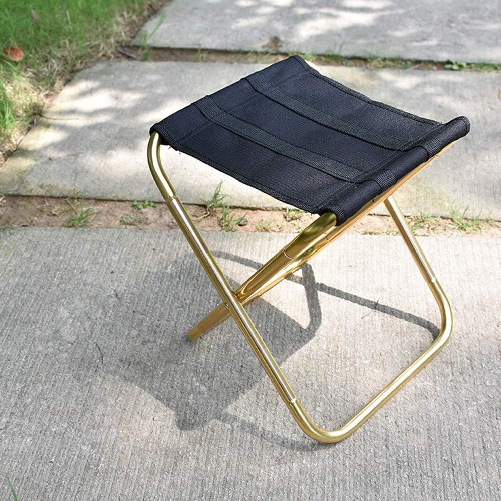 キャンプチェア屋外折りたたみチェア超軽量ポータブルオックスフォードクロスアルミスツールキャンプピクニック旅行(サイズ:24 22 2