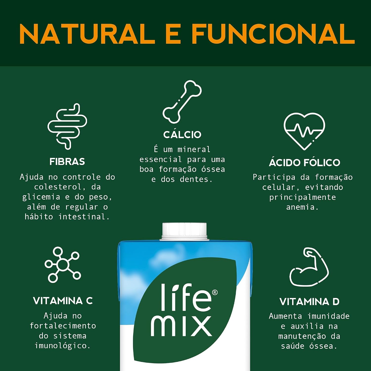 LIFE MIX - Suco de Uva com Cranberry Natural Baixa Caloria - Sem Conservantes e Corantes, Sem Adição de Açúcares - Vitaminas C e D, Cálcio, Fibras e Ácido Fólico - Vegano - 1L LIFE MIX - Suco de Uva com Cranberry Natural Baixa Caloria - Sem Conservantes e Corantes, Sem Adição de Açúcares - Vitaminas C e D, Cálcio, Fibras e Ácido Fólico - Vegano - 1L