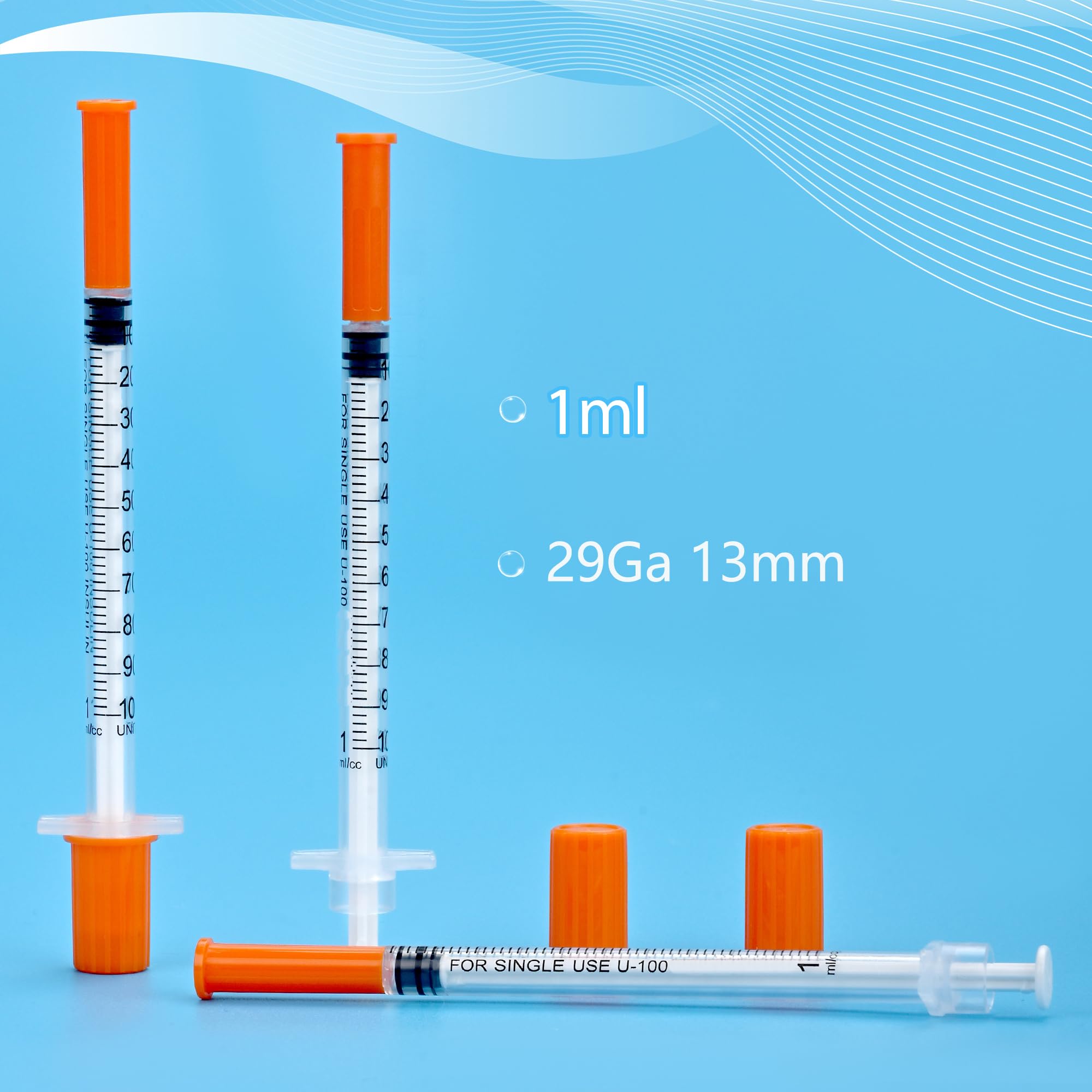 20 Stück Transfer Werkzeug mit Skala, 1ml Mehrzweck-Messgeräte (29g 13mm), einzeln versiegelt für die Flüssigkeitstrennung, DIY, Laborzubehör
