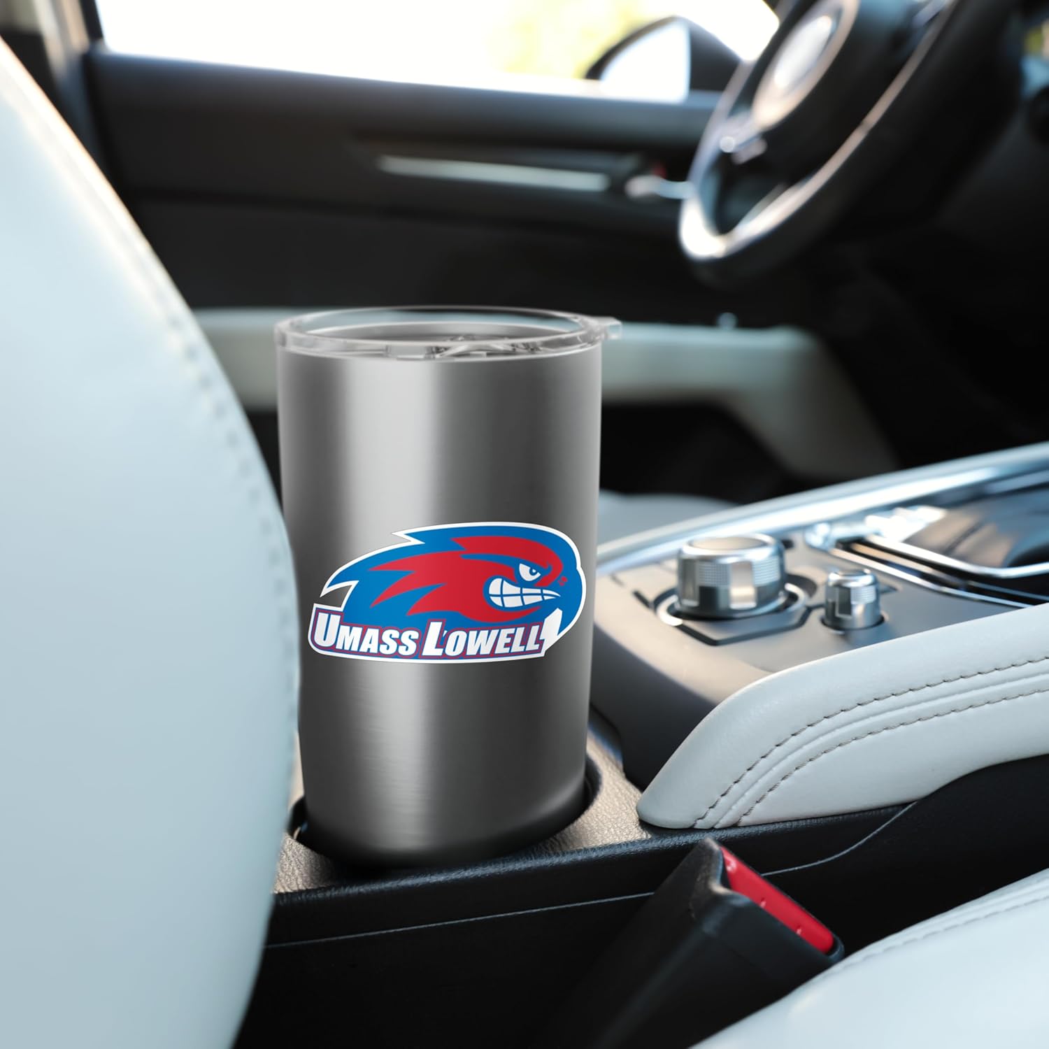 UMass Lowell | Officially Licensed NCAA Merch | PPMASL01 Stainless Steel Insulated Tumbler