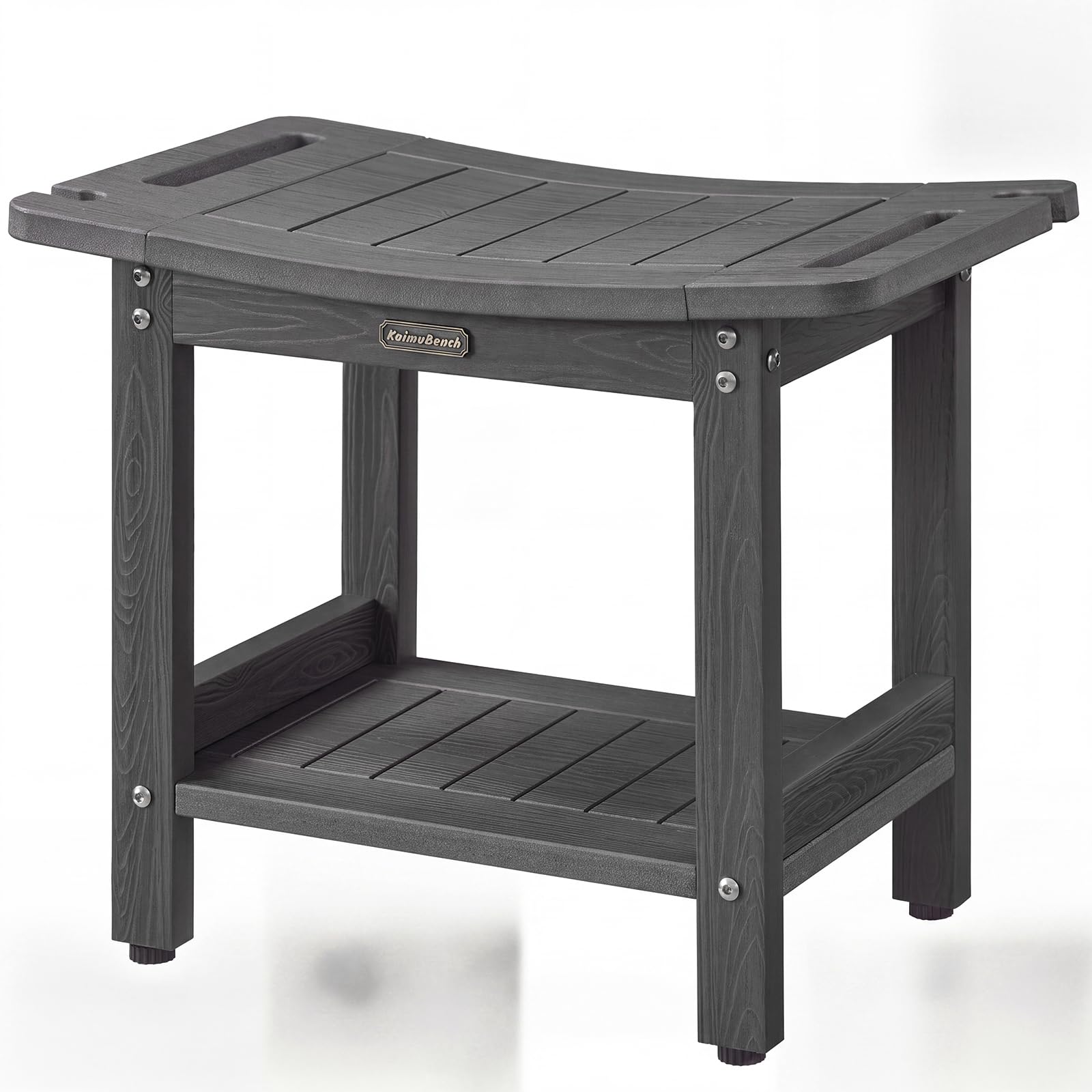 KaimuBench Waterproof Shower Bench Seat for Inside Shower