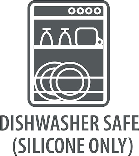 Miniatura 3 de Tovolo Spatulart - Juego de 2 mini espátulas de silicona de flamenco y unicornio, juego de espátulas de goma resistentes al calor con diseños de