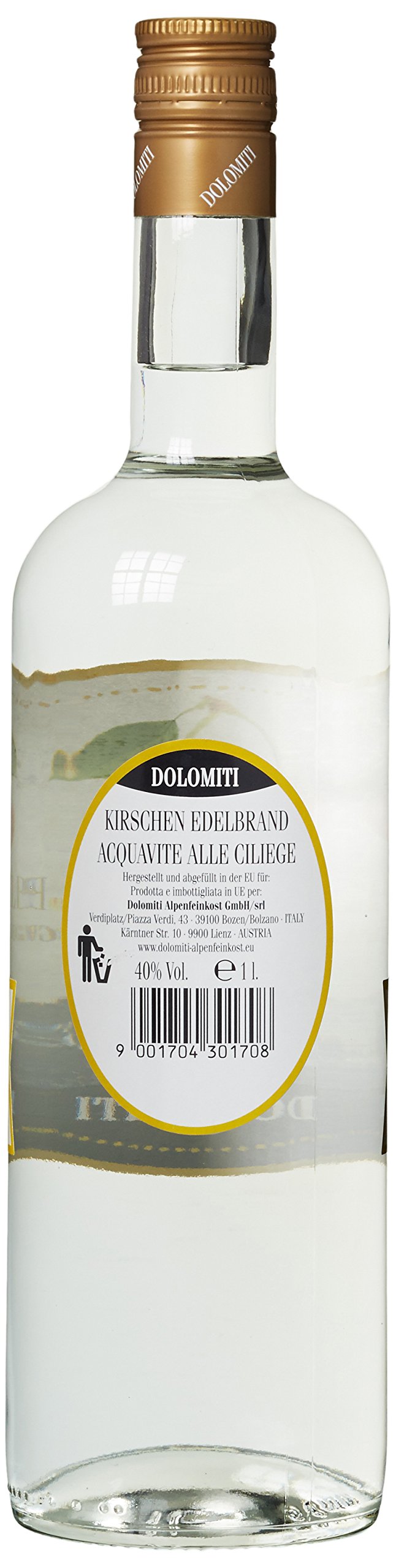 Dolomiti Kirschen Edelbrand (1 x 1 l)
