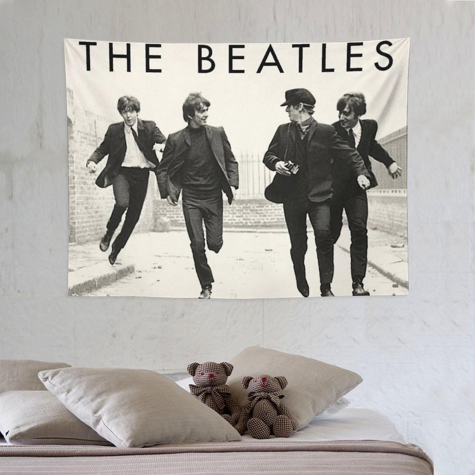 Amazon.co.jp: バンドタペストリー ビートルズ ポスター 歌手