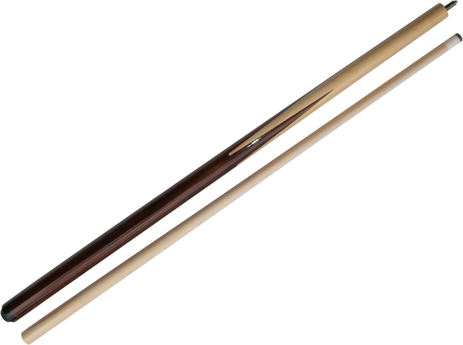 Iszy Hardwood Maple Sneaky Pete Pool Cue Billiard Stick, 2Piece, Brown