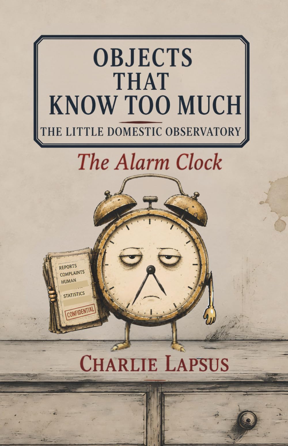 OBJECTS THAT KNOW TOO MUCH: THE LITTLE DOMESTIC OBSERVATORY - The Alarm Clock - A French Satirist's Illustrated Testimony on the American Morning