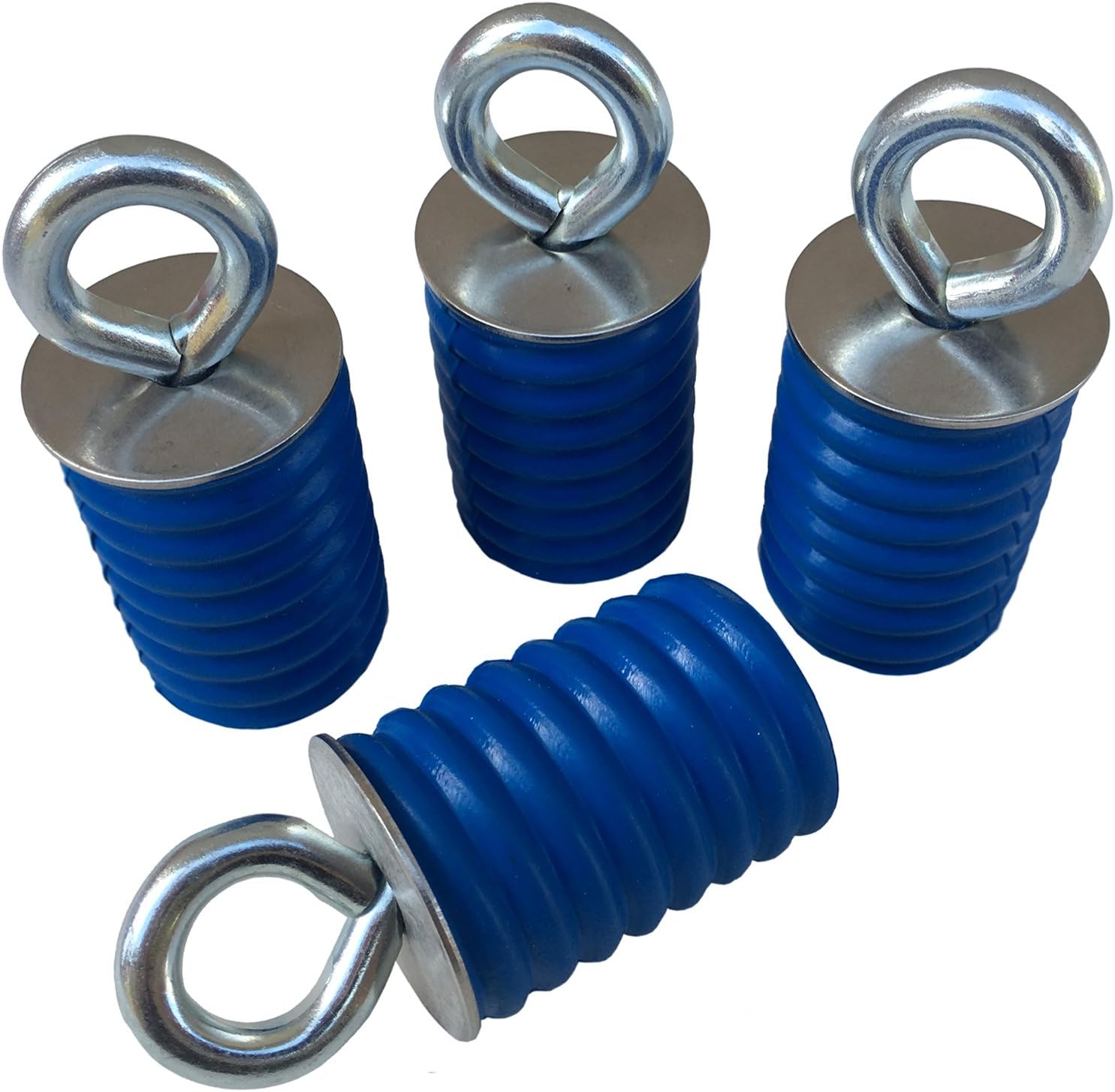 GripPRO ATV Anchors – 4 Pack Fits Polaris Lock & Ride Bed Holes on Ranger & General with 1-7/16" Mounts – Secure Gear, Coolers, Tools – Compatible with XP, Crew, 1000, 570 – Not for RZR, Sportsman