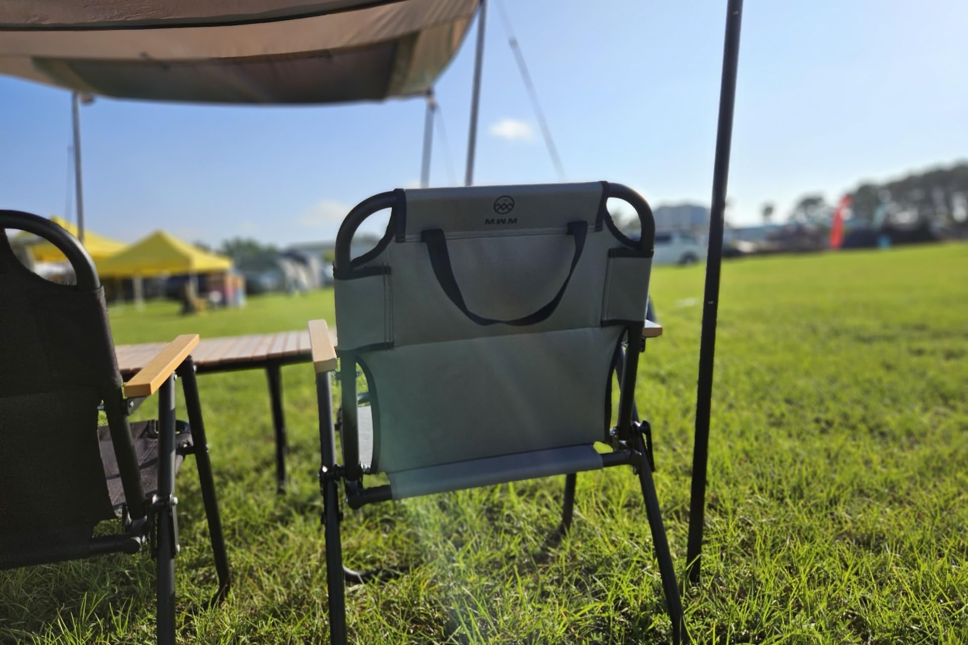 2脚 M.W.M 『Ready Chair 2』 折りたたみチェア 一人用 ファミリーキャンプ
