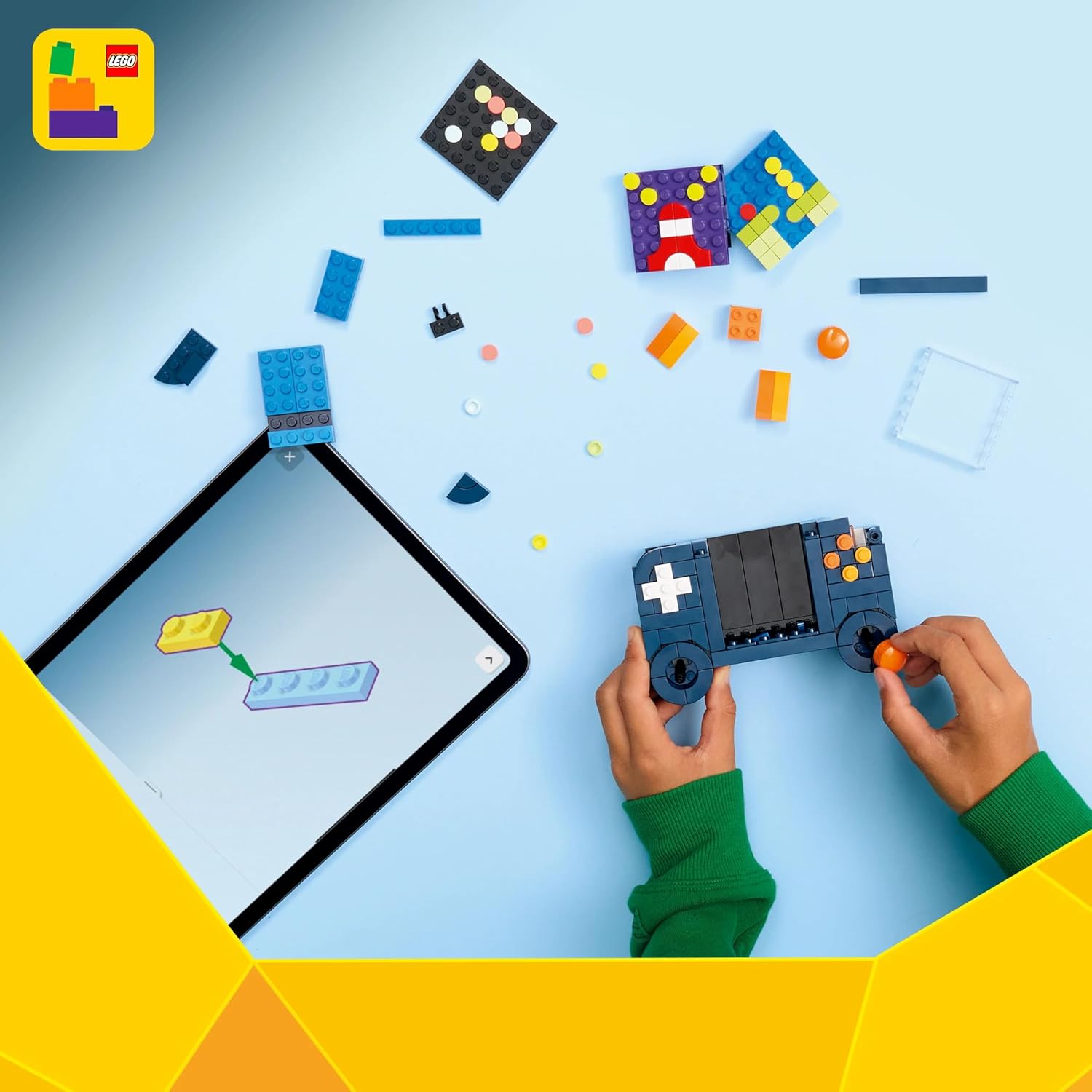 LEGO 31380 Creator Retro Game Controller, Toy, Gift, Blocks, Boys, Girls, Children, 8, 9, 10 Years, Elementary School Students, Game, Interior, Stylish