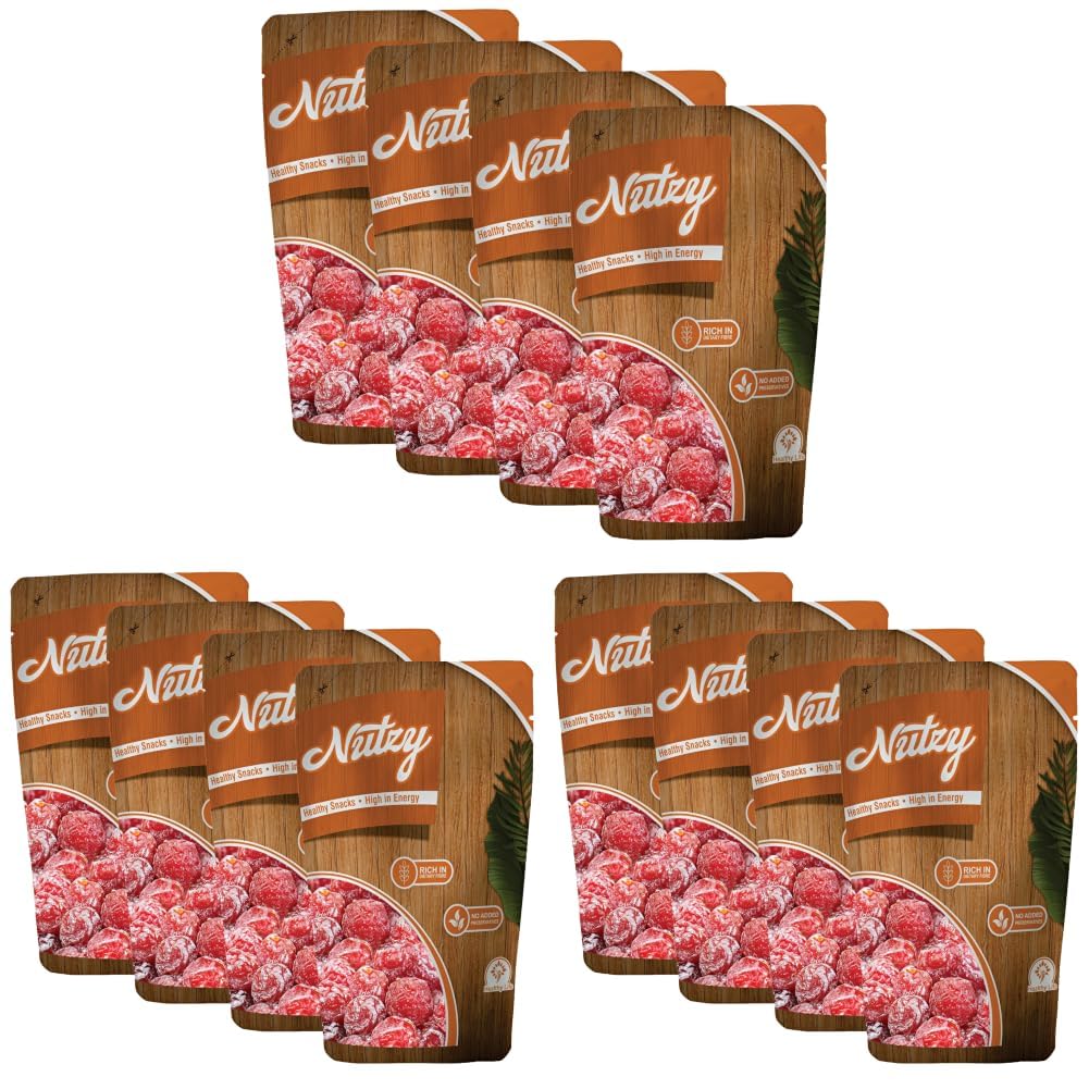 Nutzy Roseberry Plum 1000 Grams (250gm X 4) – Tasty, Sweet & Jammy Fruit Snack for Kid's Snacks | Add Into Roti Rolls, Dahi, Milkshakes and Morning or Evening Breakfast | Easy to Use For Cooking Friendly Moms | Give Your Kids as a Candy Treat For anytime | Sweet Roseberries | Rose Plum | Dried Roseberry Candies-image-11