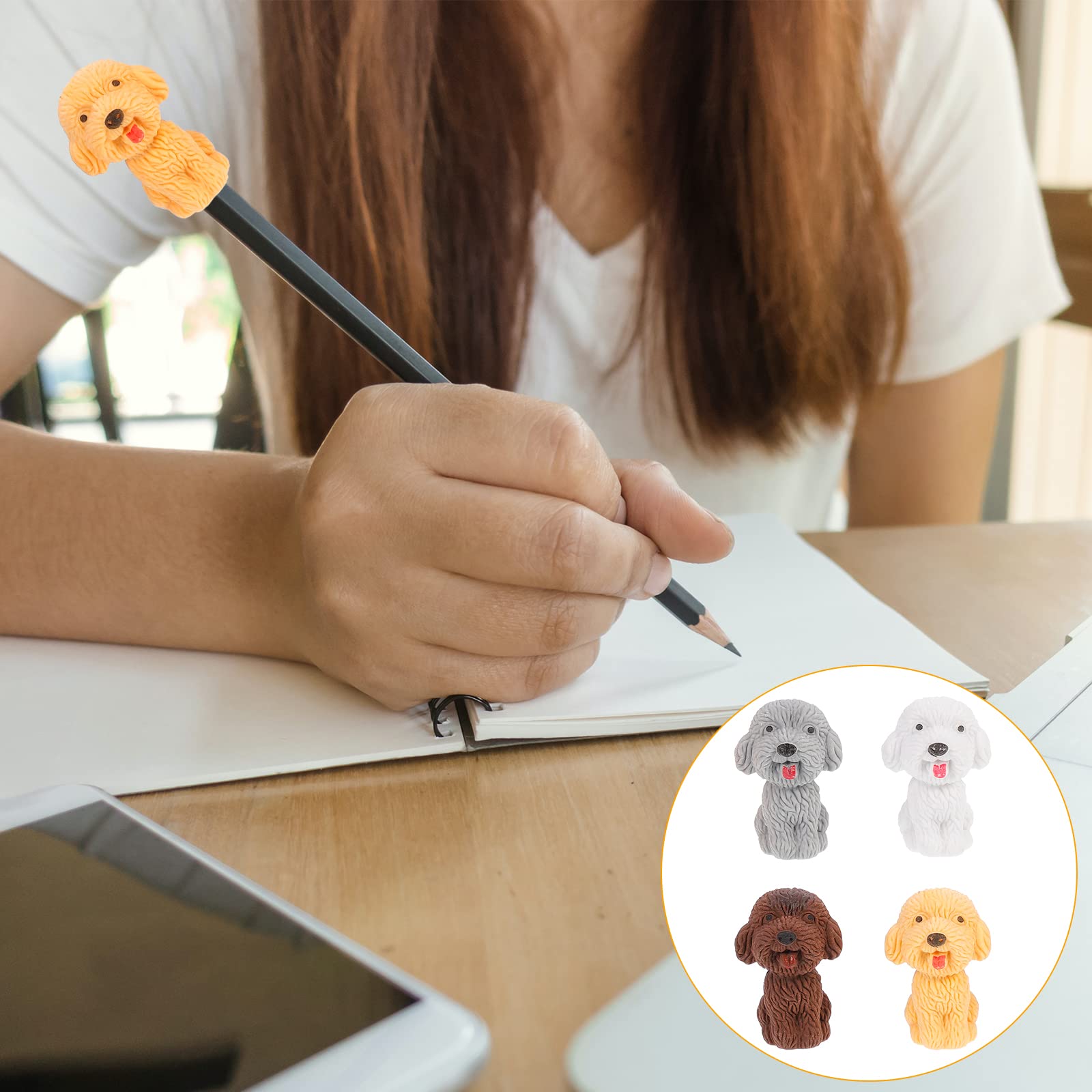 20 Stück Niedliche Eisbär-Radiergummis – Mini-Tier-Radierer Für Kinder, Party-Favors & Schulbelohnungen