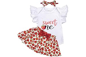 Baby Girl 1st Birthday Outfits: Scrumptious Style for Your Sweetheart