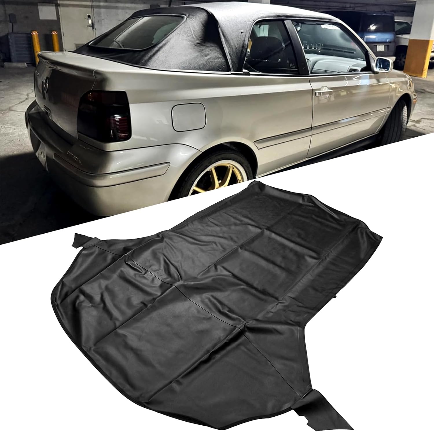 Convertible Soft Top 4343902-2 Replacement for VW Golf Cabrio 1.8/1.9/2.0L 1995 1996 1997 1998 1999 2000