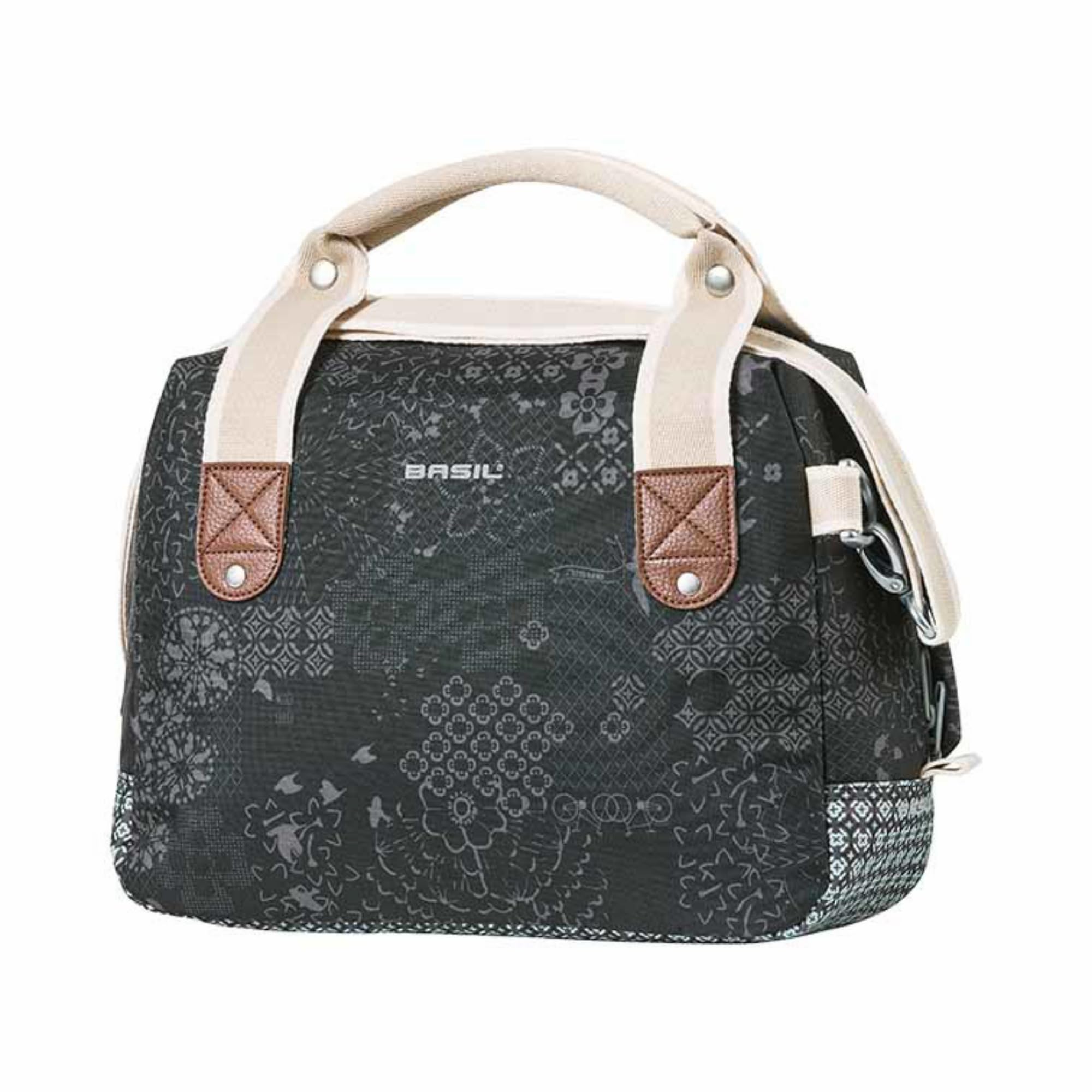 704341 - torba na kierownicę rowerową z zamkiem błyskawicznym Boheme City Bag