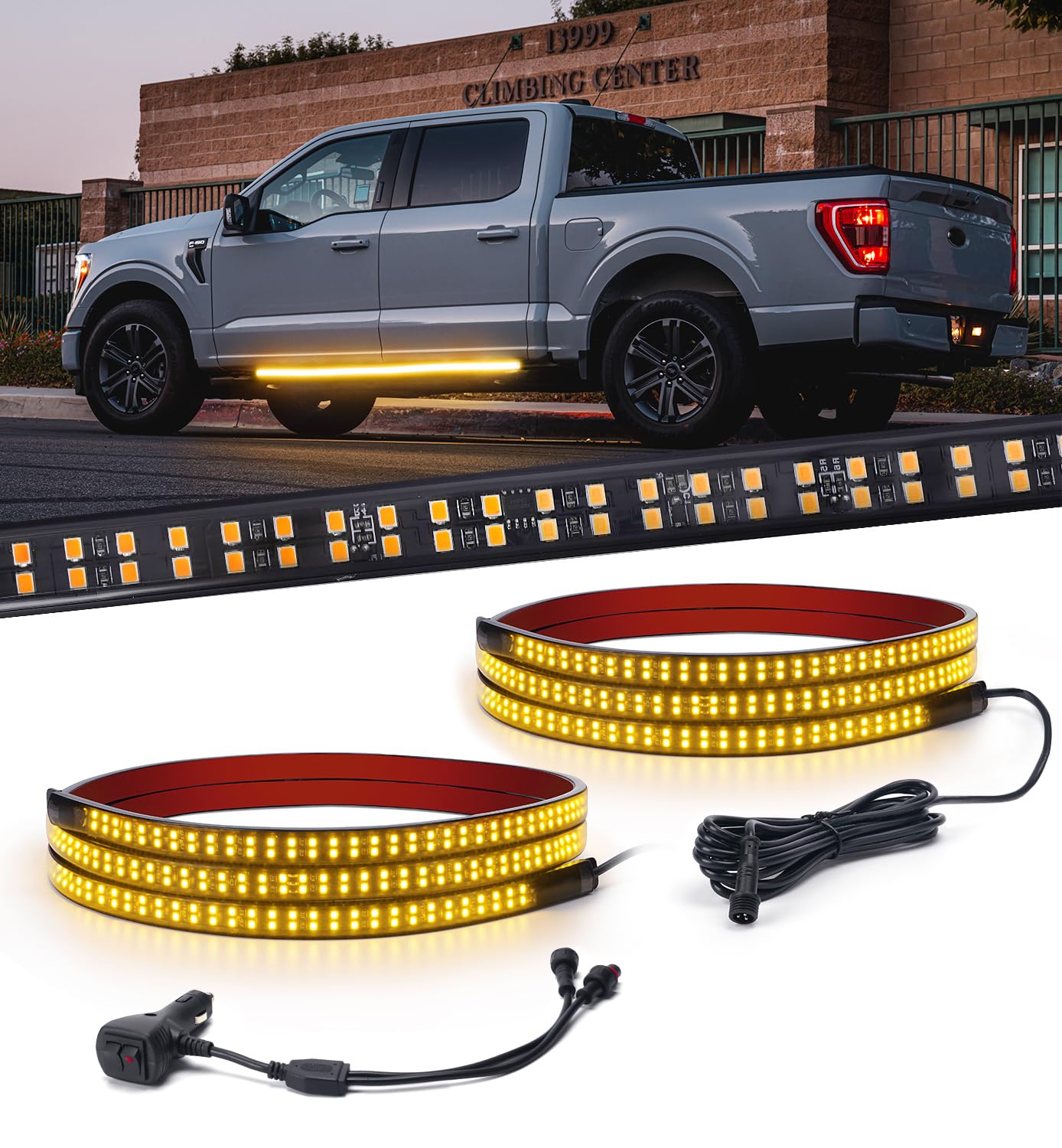 Amazon.com: Xprite 2PCS 70 Inch Running Board Lights, 864 LED