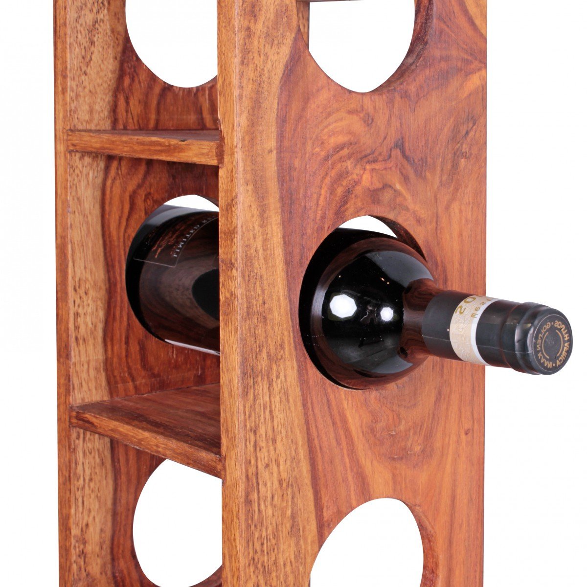 Porte-bouteilles de vin en forme de cochon - En bois - Décoration
