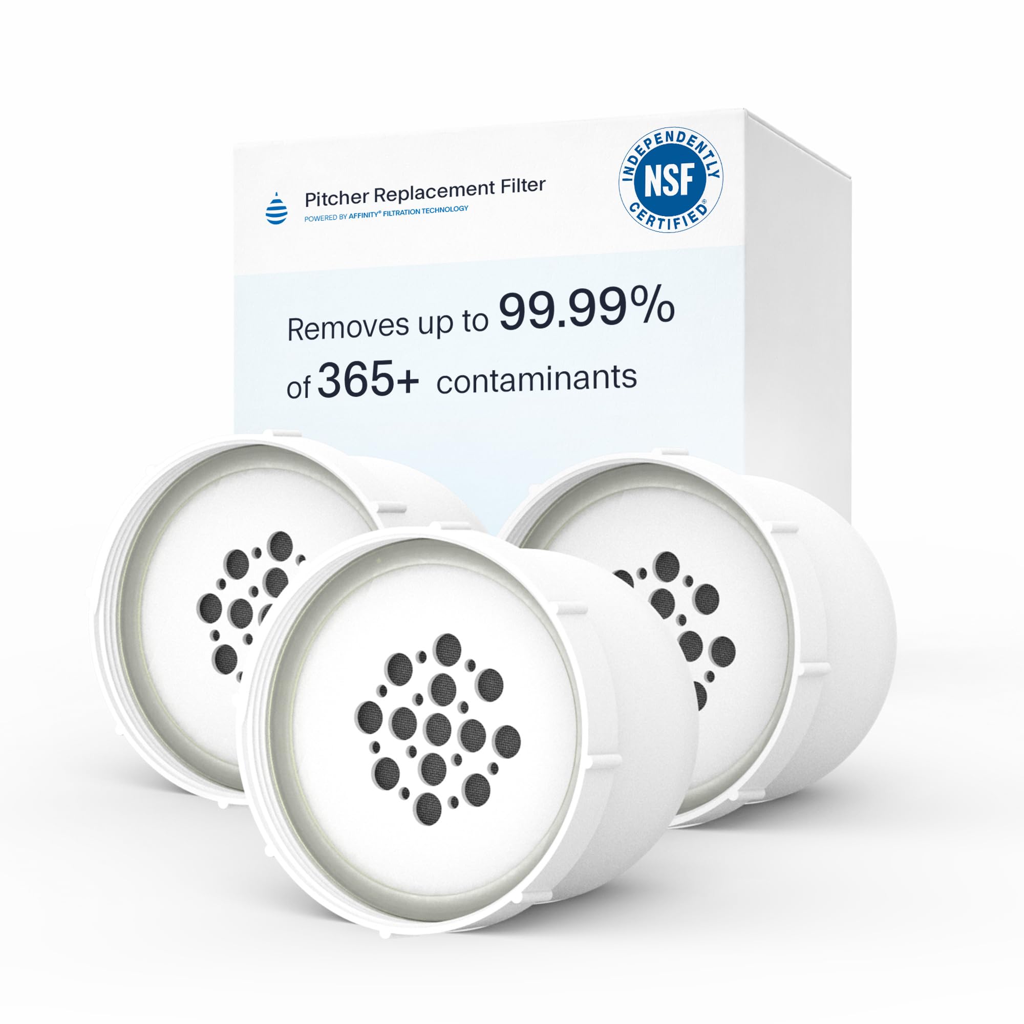 Clearly Filtered replacement filter 3-pack