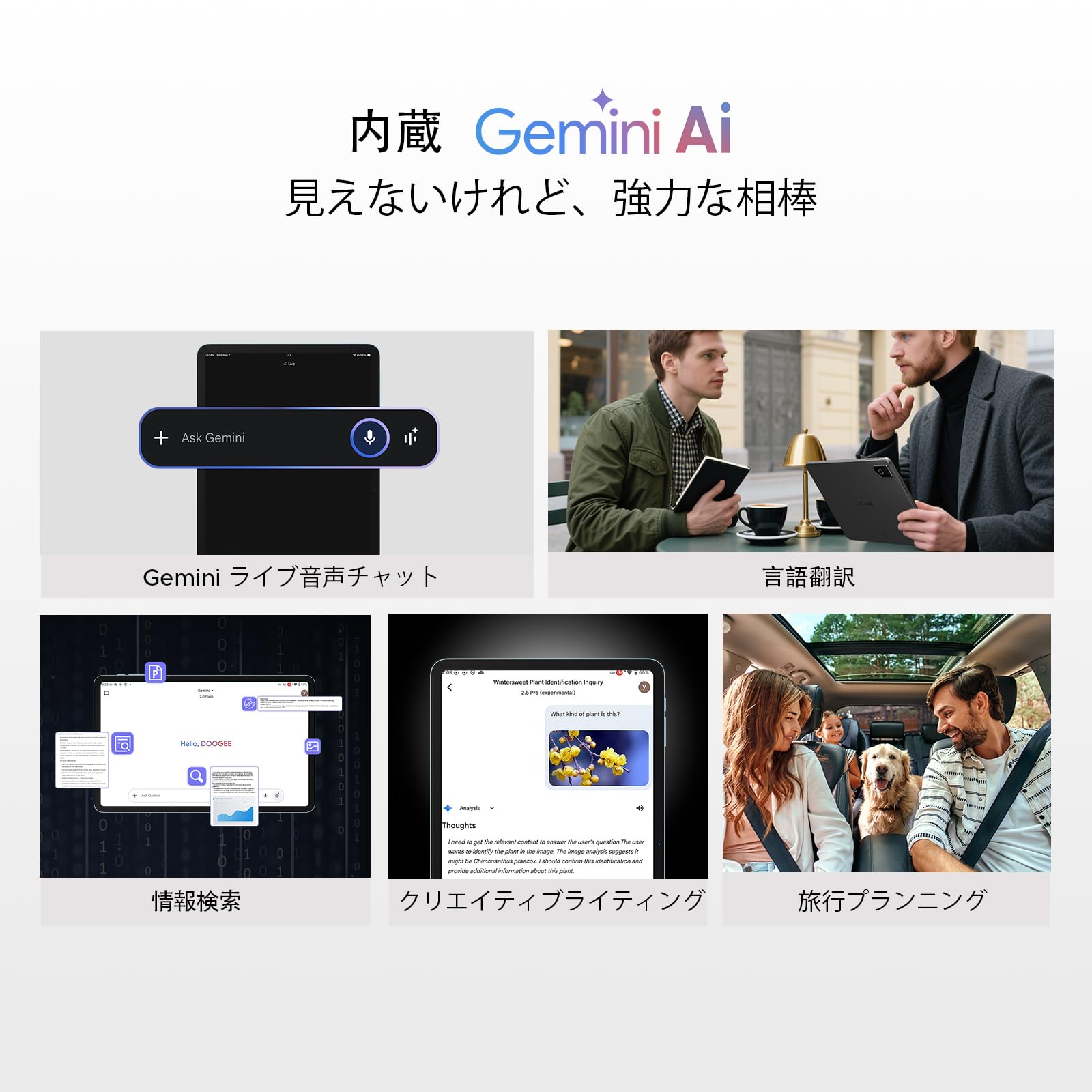 Amazon.co.jp: 【最新 Android 16 タブレット】DOOGEE G6P セット版