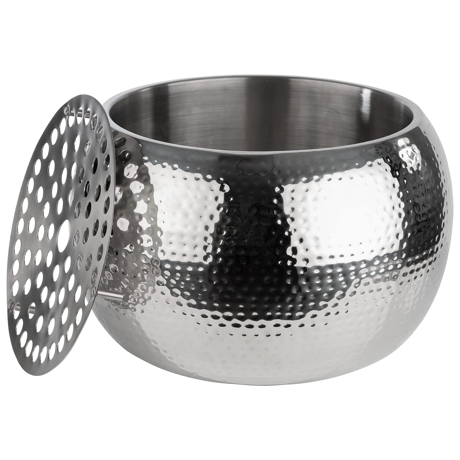 APS 36130 Flaschenkühler "BIG BOWL", Edestahl, Ø 37 cm, herausnehmbarer Tropfeinsatz